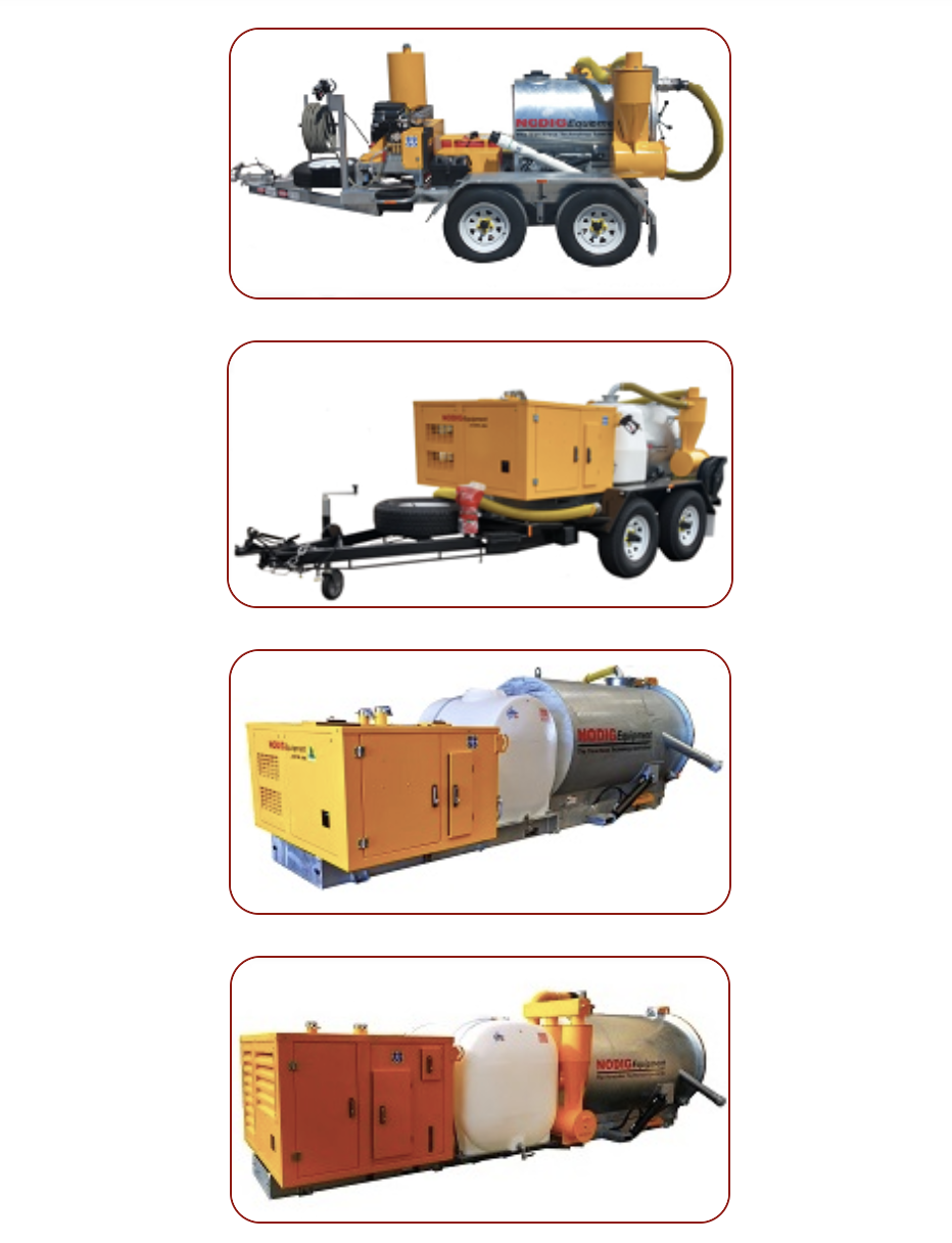 No Dig Vacuum Excavators